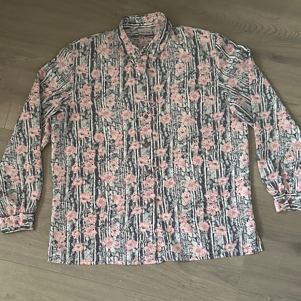 Floral Button-Up Shirt